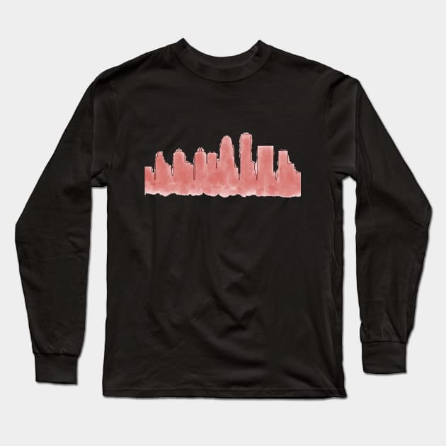 Louisville Skyline Long Sleeve T-Shirt by G.G.  Goods